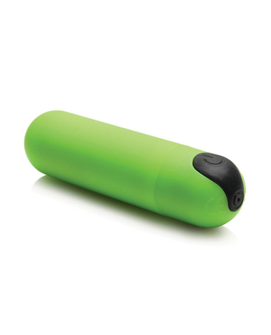 Glow in the Dark Bullet With Remote - Green BNG-AH458