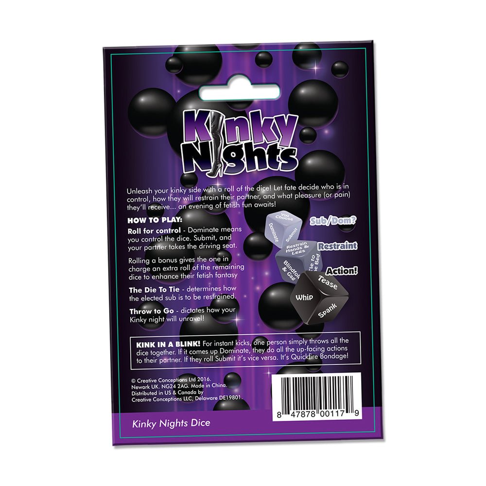 Kinky Night Dare Dice CC-USKNDD