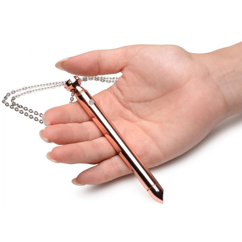 7x Vibrating Necklace - Rose Gold CH-AG894-ROSE