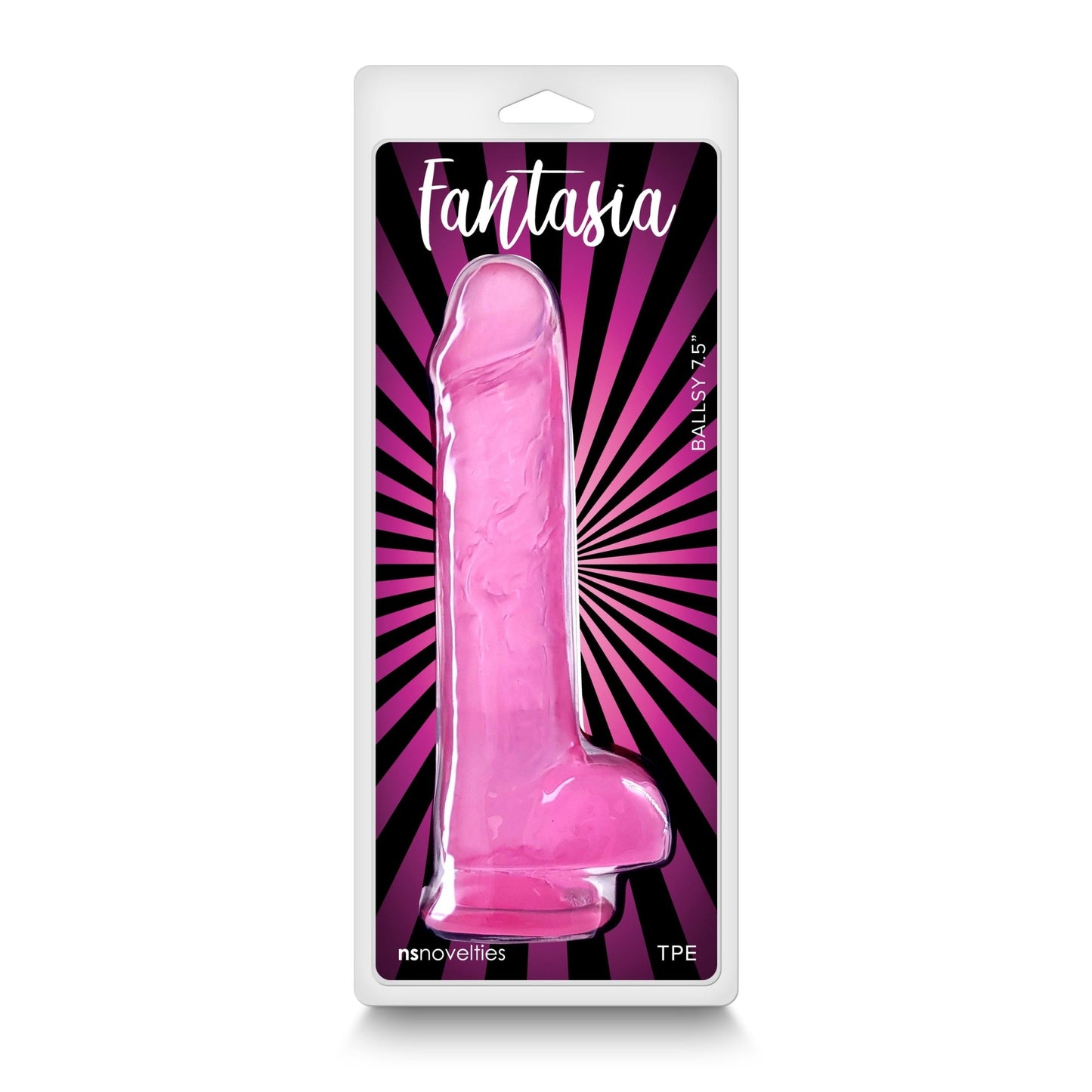 Fantasia - Ballsy 7.5 Inch - Pink NSN-0382-64