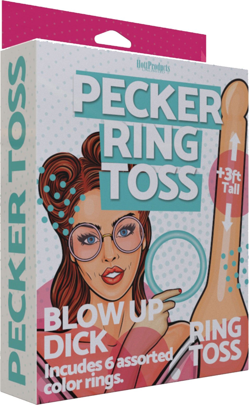 Inflatable Pecker Ring Toss HTP3341