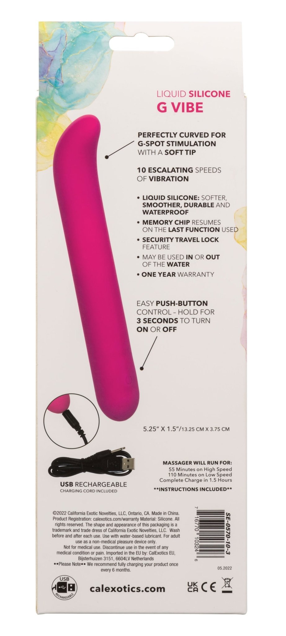 Bliss Liquid Silicone G Vibe - Pink SE0570103