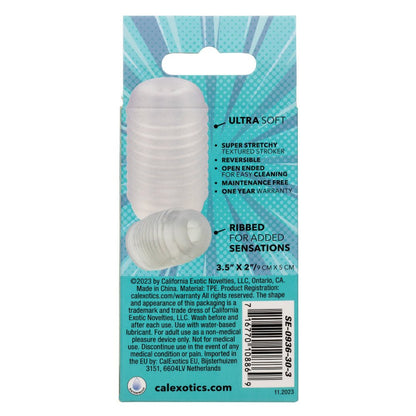 Pop Sock Ribbed - Clear SE0936303