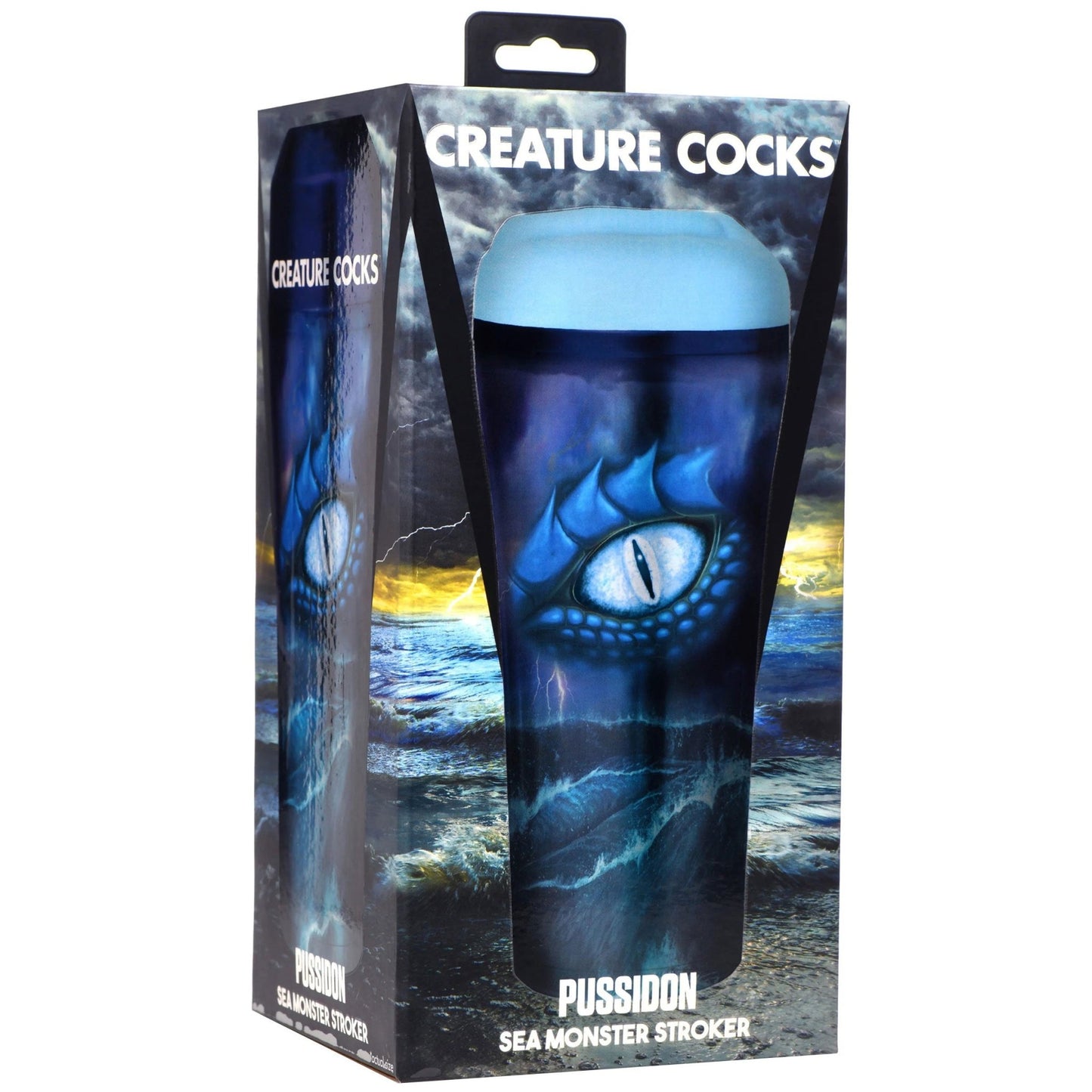 Pussidon Sea Monster Stroker - Blue CC-AH244-BLU