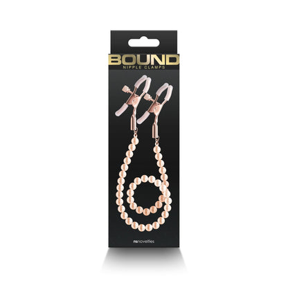 Bound - Nipple Clamps - Dc1 - Rose Gold NSN-1302-49