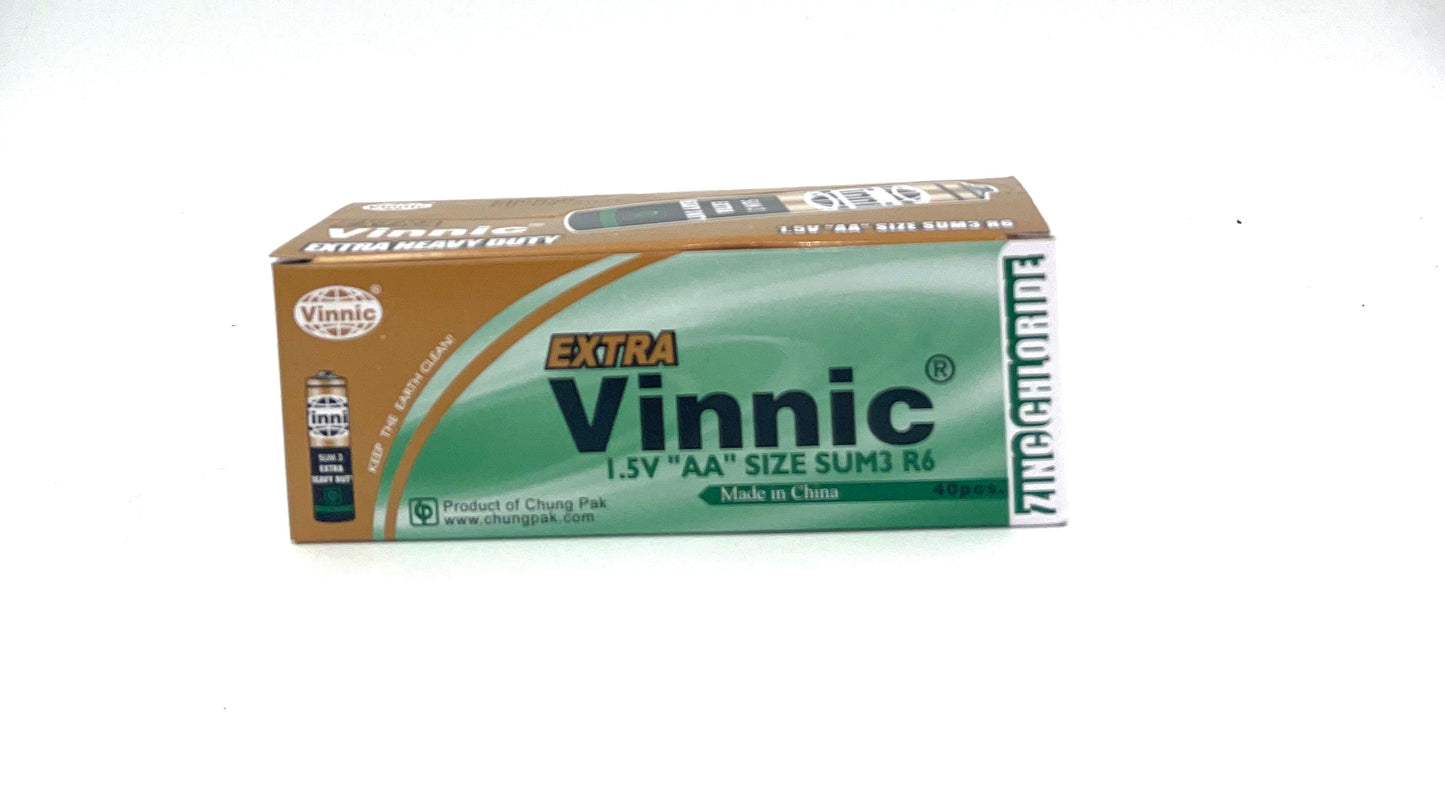 Vinnic Extra Heavy Duty AA - 40 Pcs. Box SPER6MSG