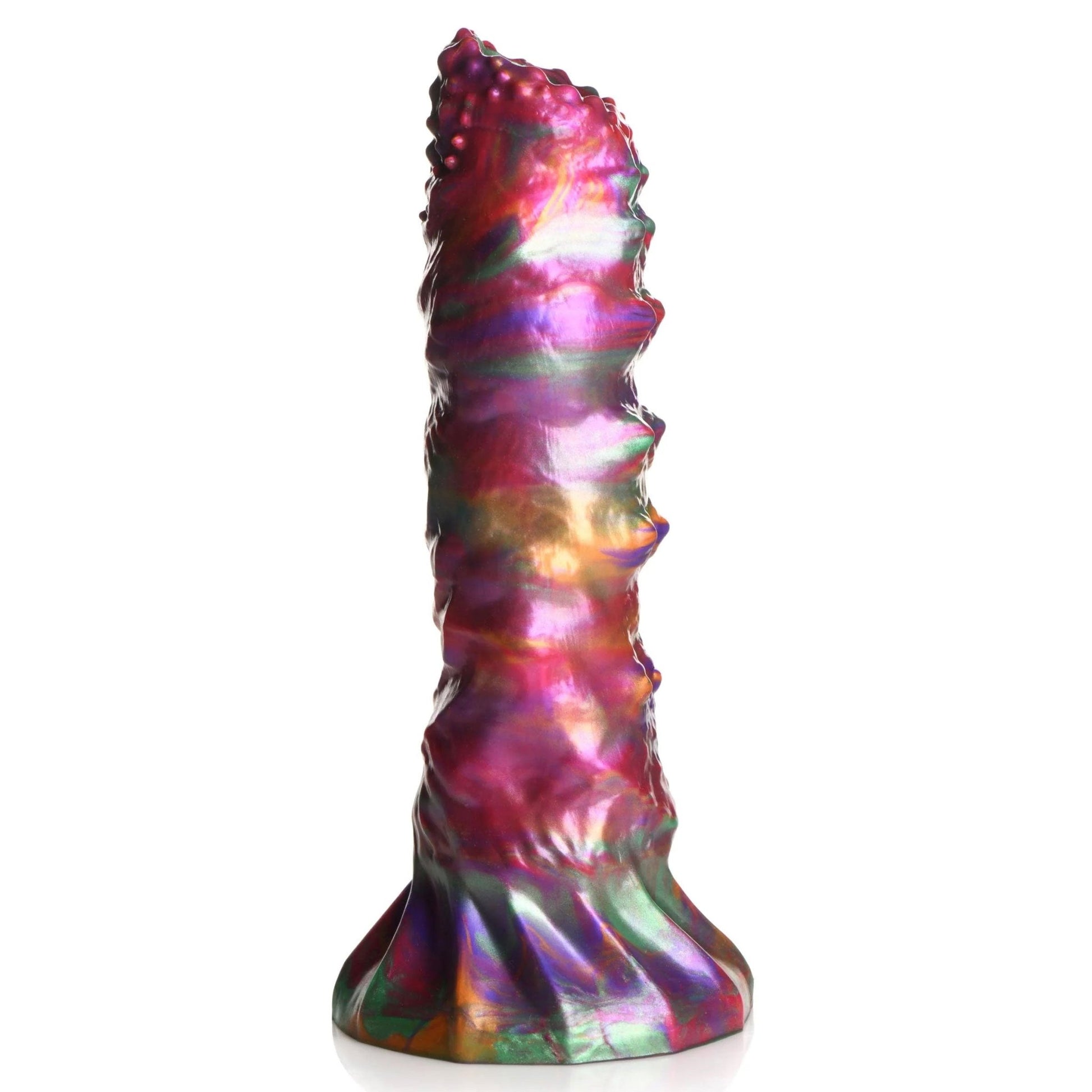 Larva Silicone Ovipositor Dildo With Eggs - Multicolor CC-AH195-MUL