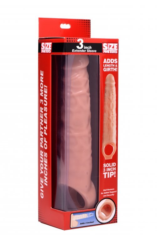 3 Inch Extender Sleeve - Flesh SM-AF861