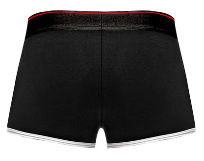 Retro Sport Panel Short - Small - Black/ Red MP-155265BRSL