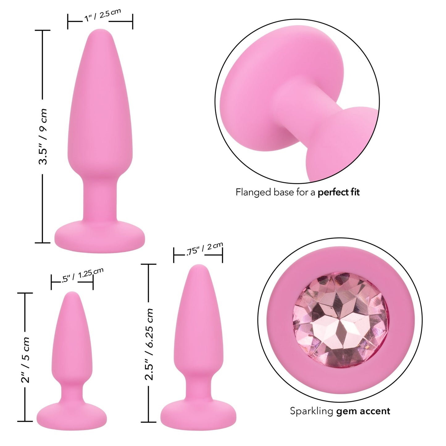 First Time Crystal Booty Kit - Pink SE0004392