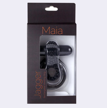 Jagger Vibrating Erection Enhancer Ring - Black MTMA1721-BK1