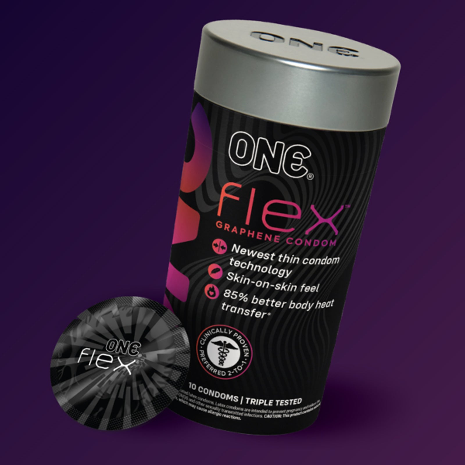 One Flex 10 Count Condoms PM1131010