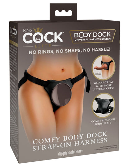 King Cock Elite Comfy Body Dock Strap-on Harness PDBD102-29