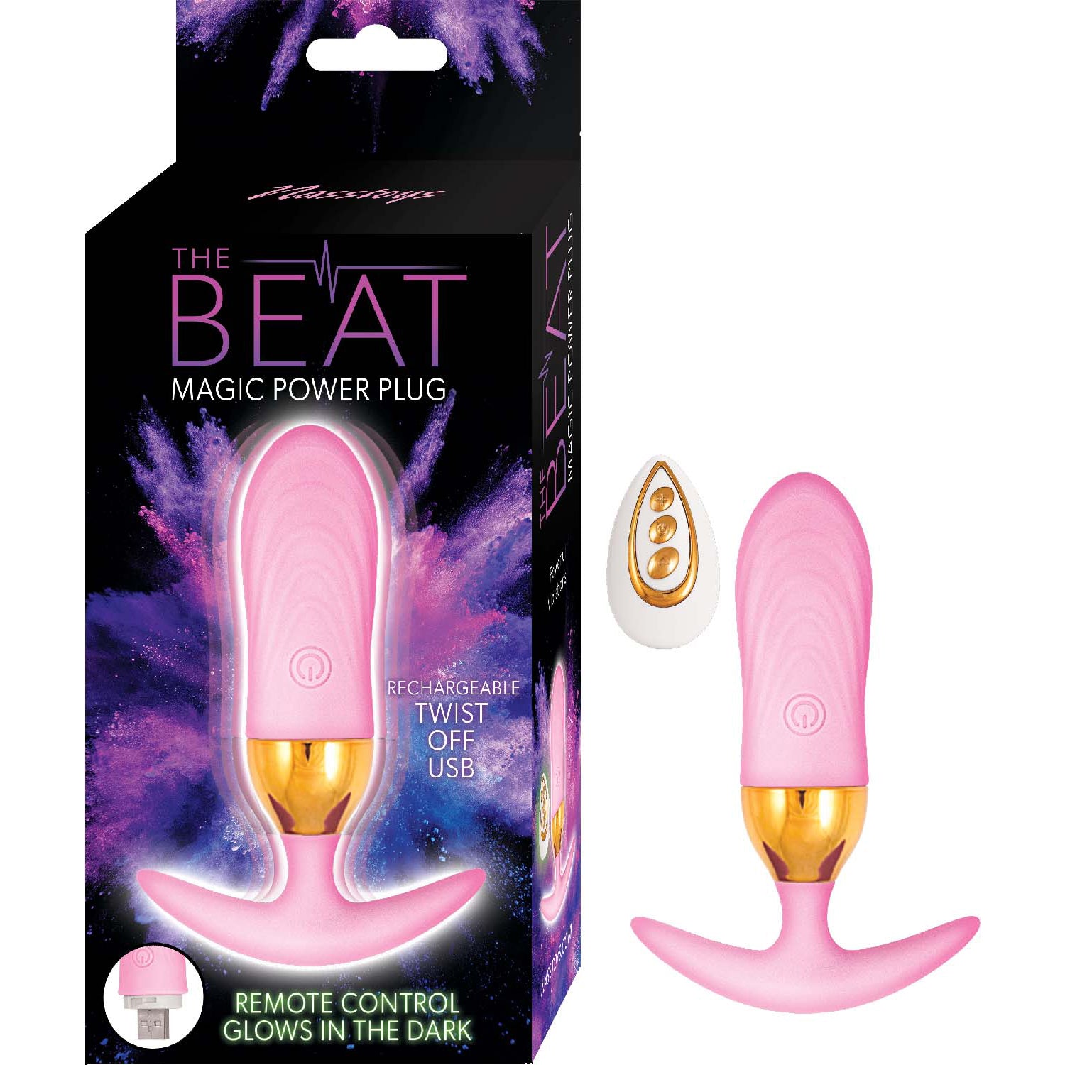 The Beat Magic Power Plug - Pink NW3152-1