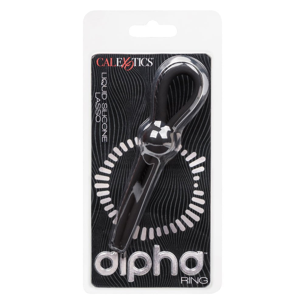 Alpha Liquid Silicone Lasso - Black SE1492262