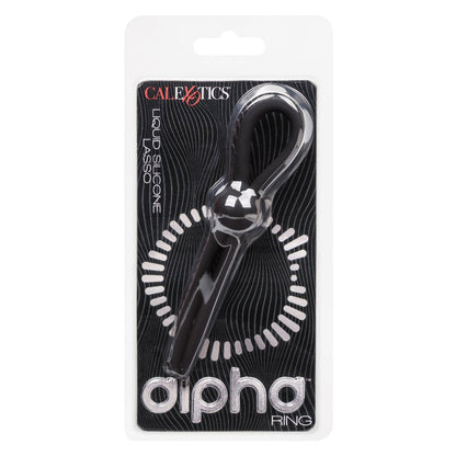 Alpha Liquid Silicone Lasso - Black SE1492262