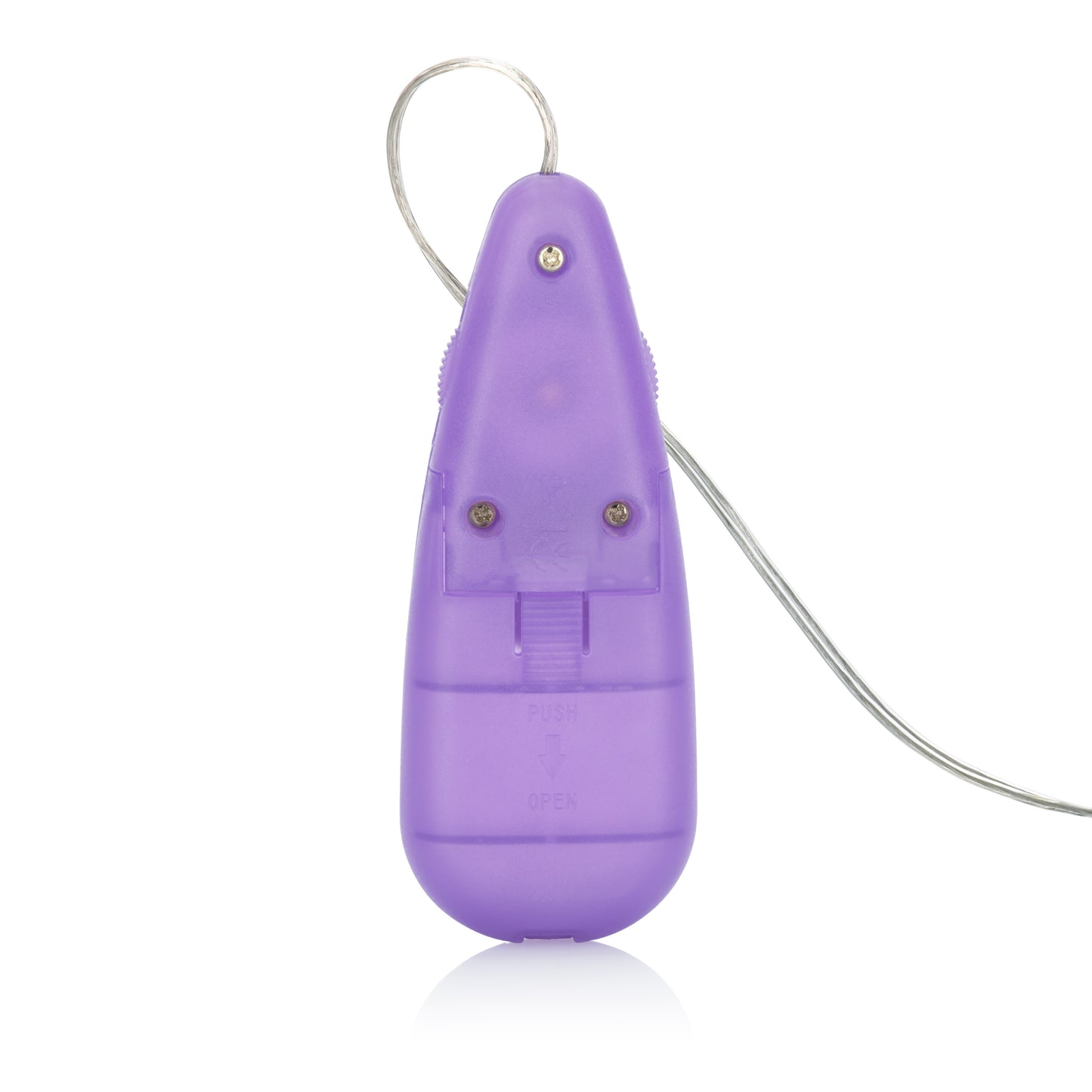 Silicone Slims Vibrating Nubby Bullet - Purple SE1132142