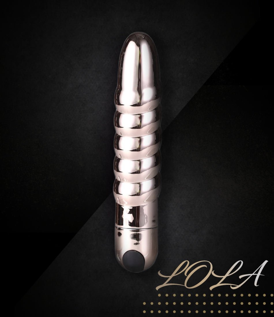 Lola 10 Function Vibrating Twisty Bullet - Rose Gold MTMA331RG