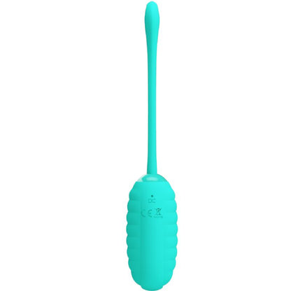 Kirk Rechargeable Vibrating Egg - Turquoise BI-014654-4