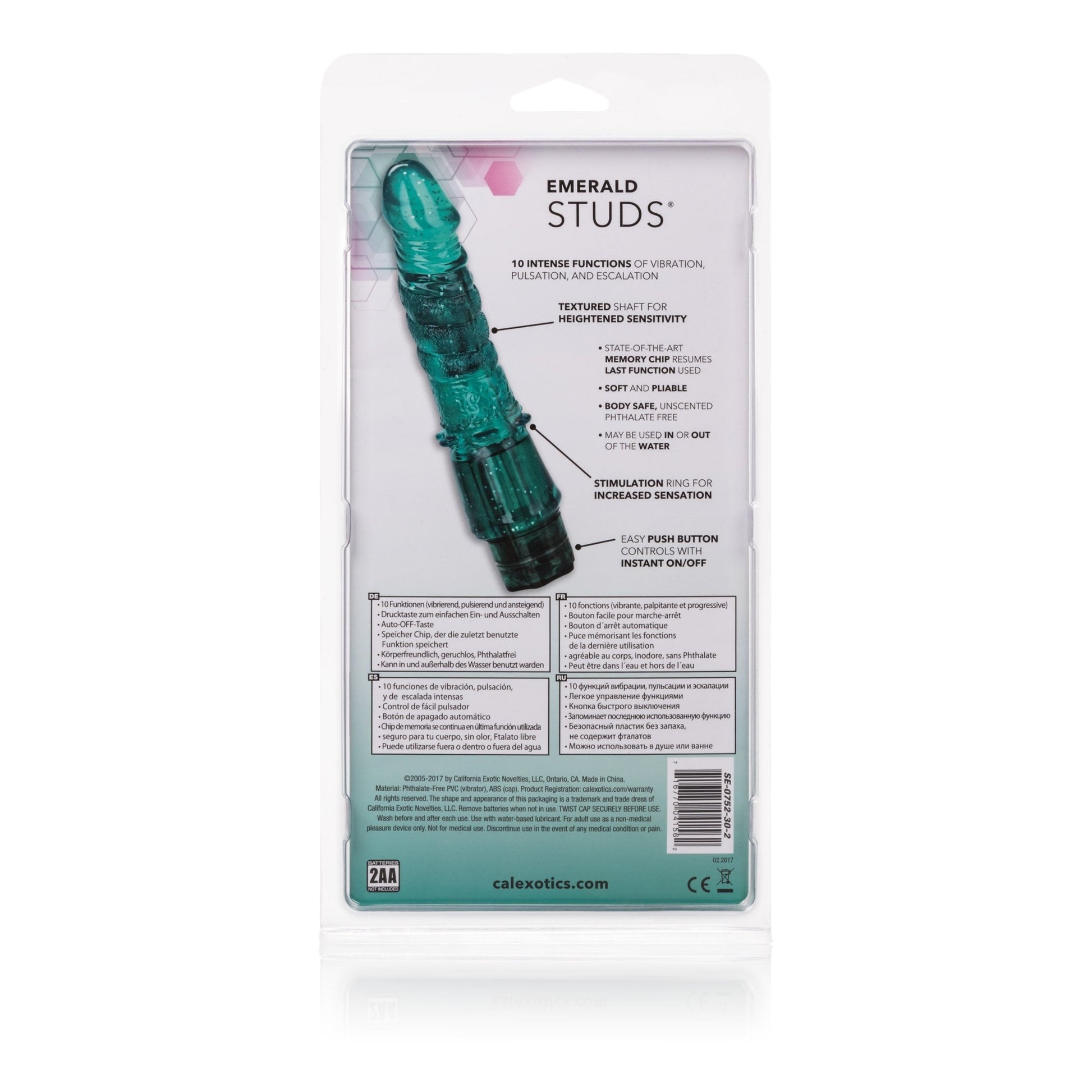 Emerald Studs Arouser SE0752302