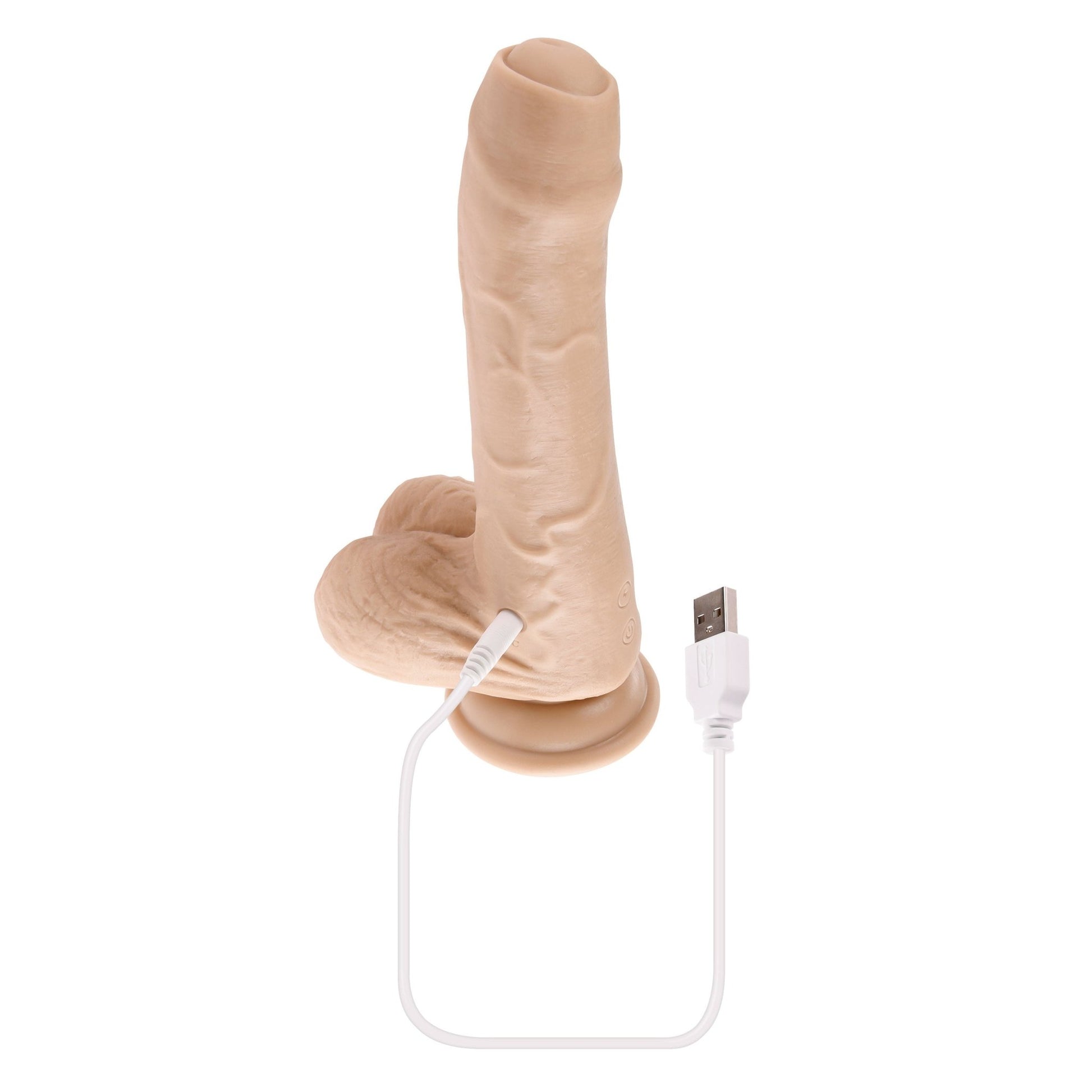 Peek a Boo Vibrating Dildo - Light EN-RD-2772-2