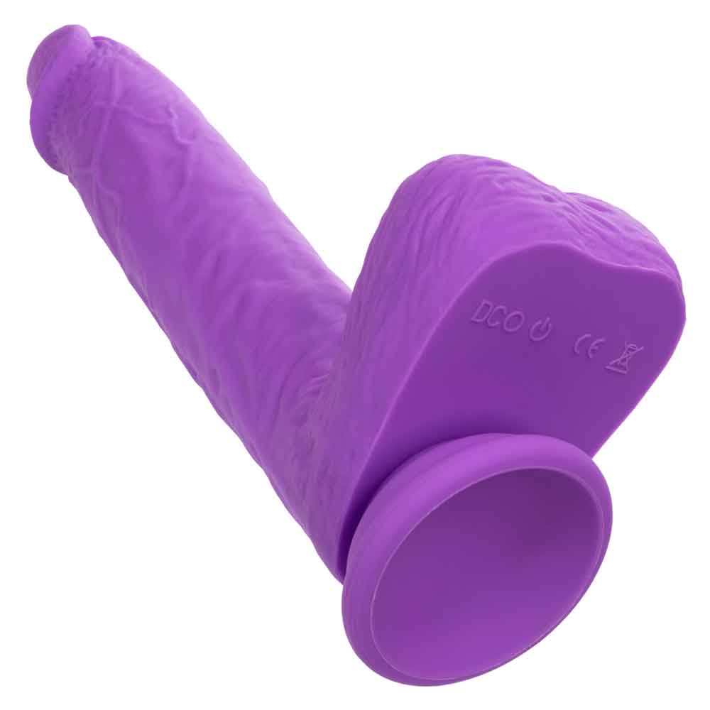 Rechargeable Gyrating and Thrusting Silicone Studs - Purple SE0251103