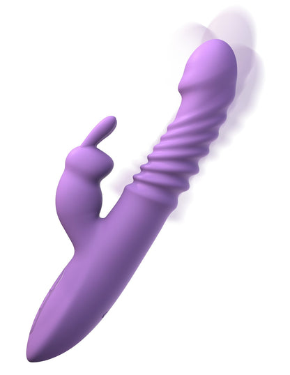 Fantasy for Her Her Thrusting Silicone Rabbit PD4958-12