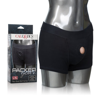 Packer Gear Boxer Brief Harness - Large/extralarge - Black SE1576153