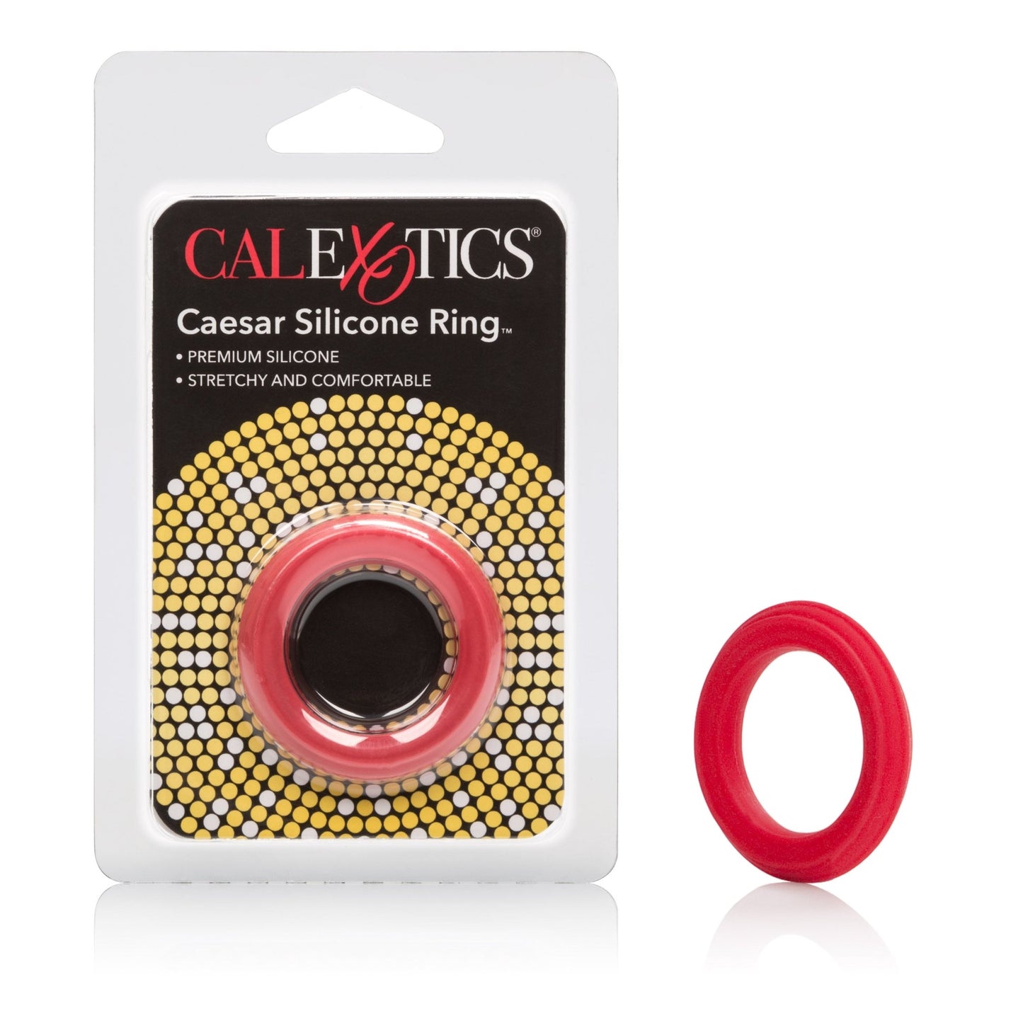 Caesar Silicone Ring - Red SE1368102