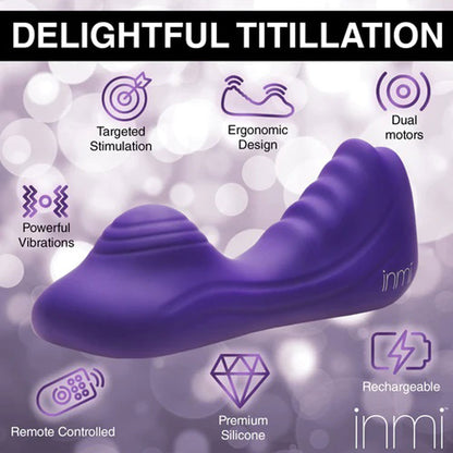 Vibrating Silicone Grinder - Purple INM-AH145