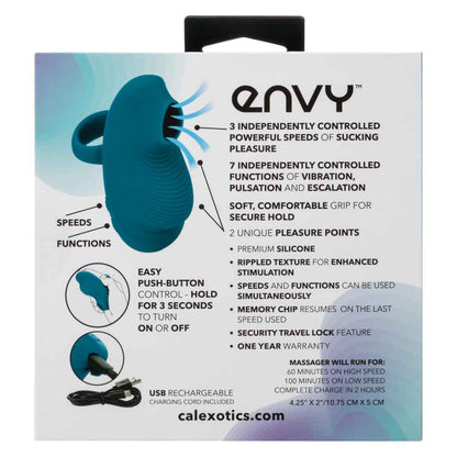 Envy Handheld Suction Massager - Blue SE0012153