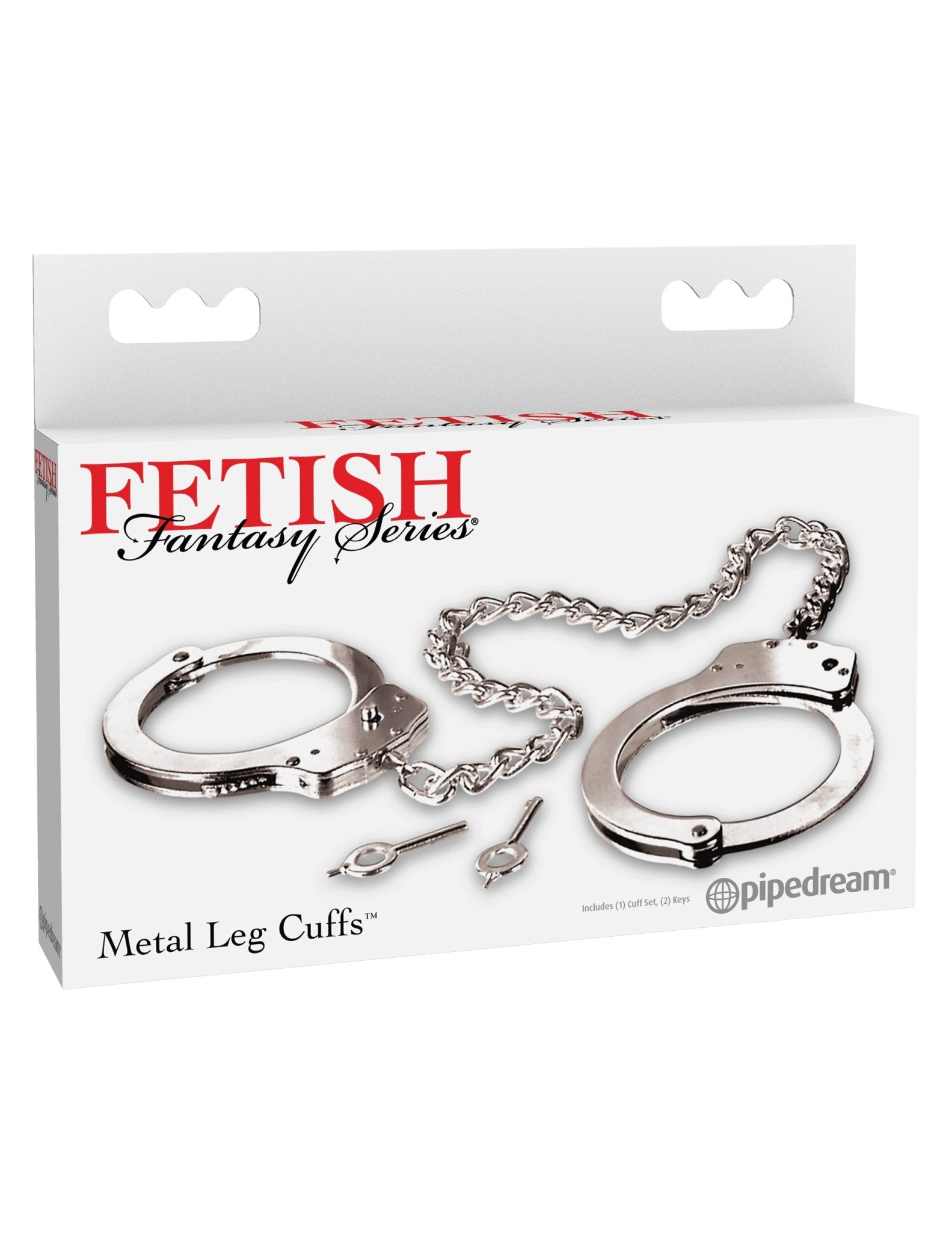 Fetish Fantasy Series Metal Leg Cuffs PD3807-00