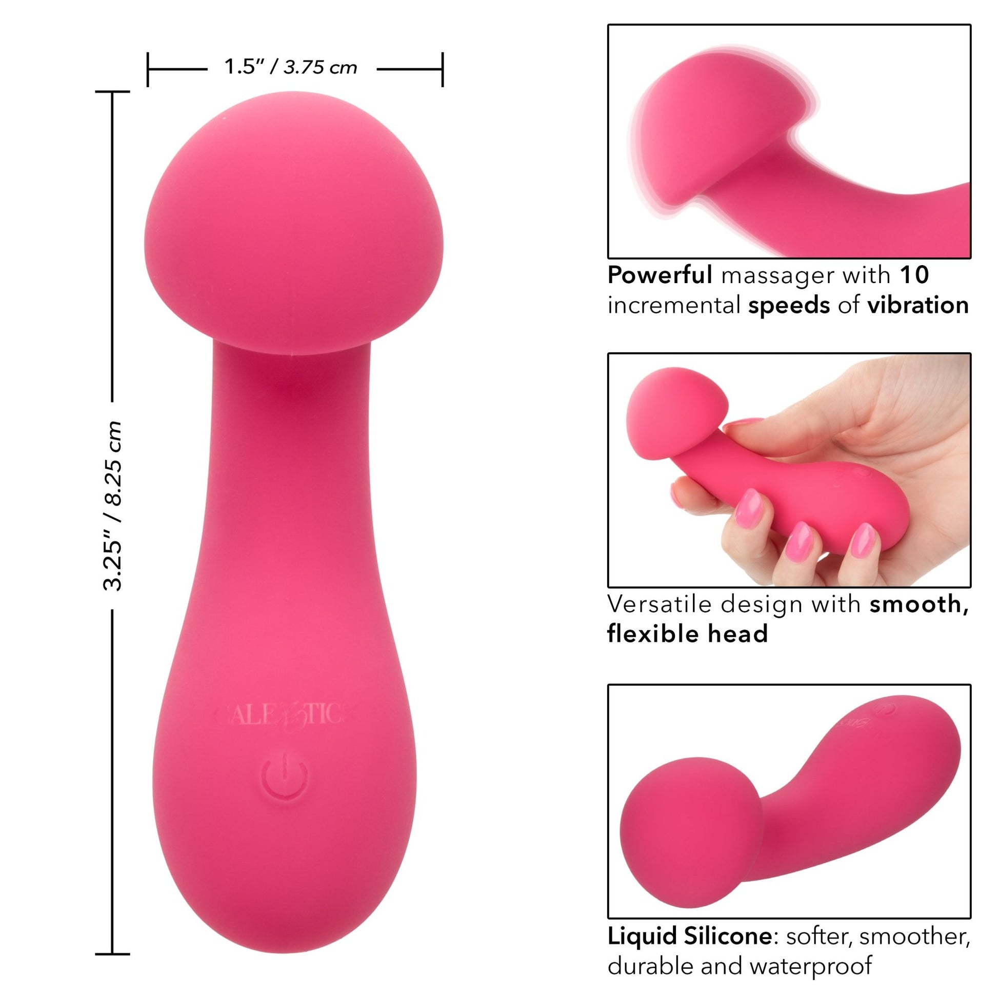 Liquid Silicone Pixies Exciter - Pink SE4375253