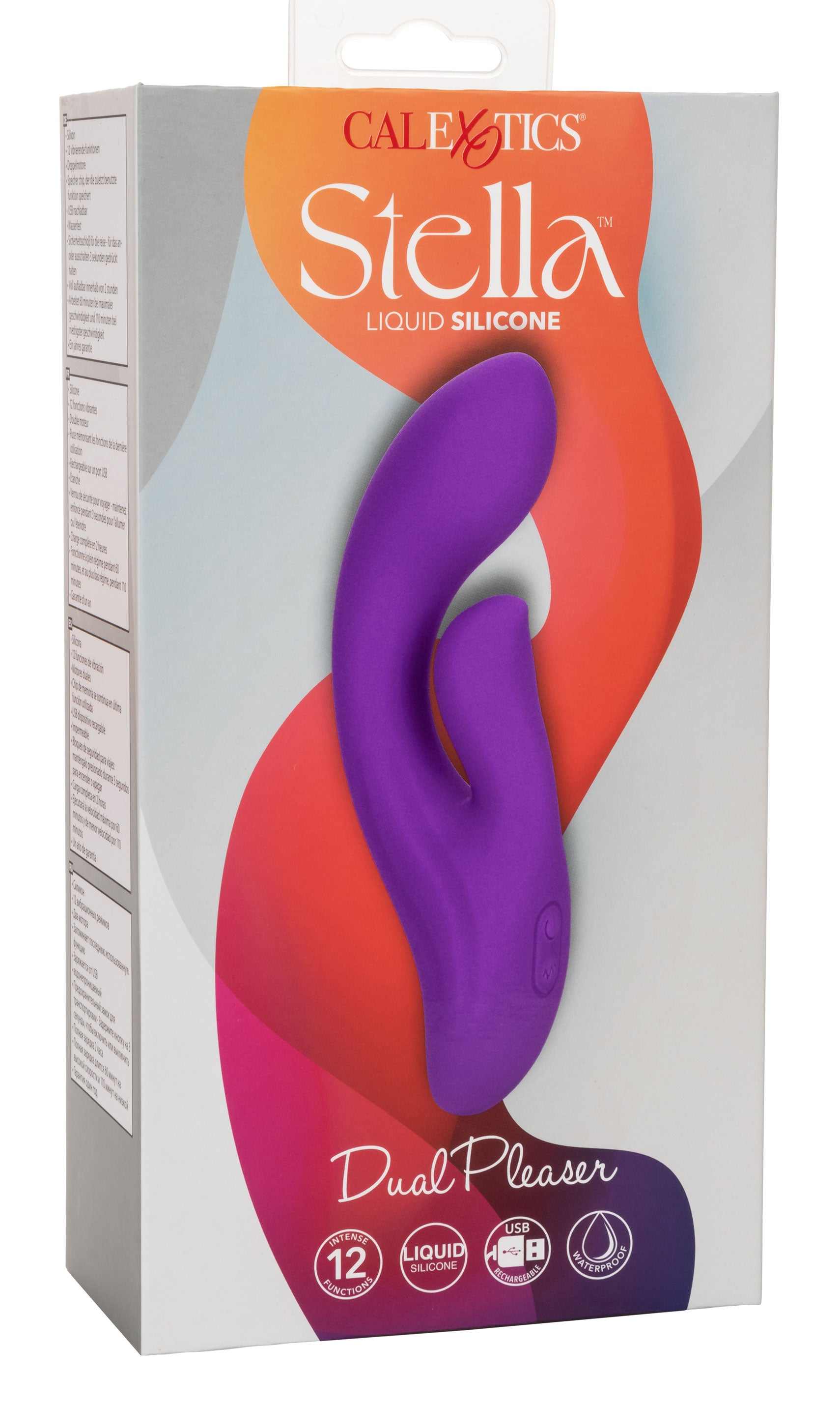 Stella Liquid Silicone Dual Pleaser - Purple SE4368353