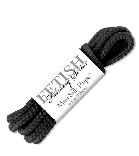 Fetish Fantasy Series Mini Silk Rope - Black PD3864-23