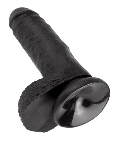 King Cock 7-Inch Cock With Balls - Black PD5506-23