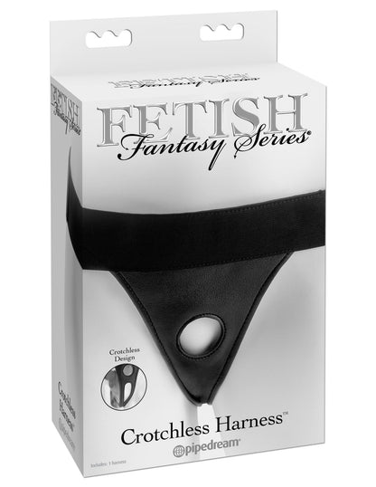 Fetish Fantasy Series Crotchless Harness - Black PD3465-23