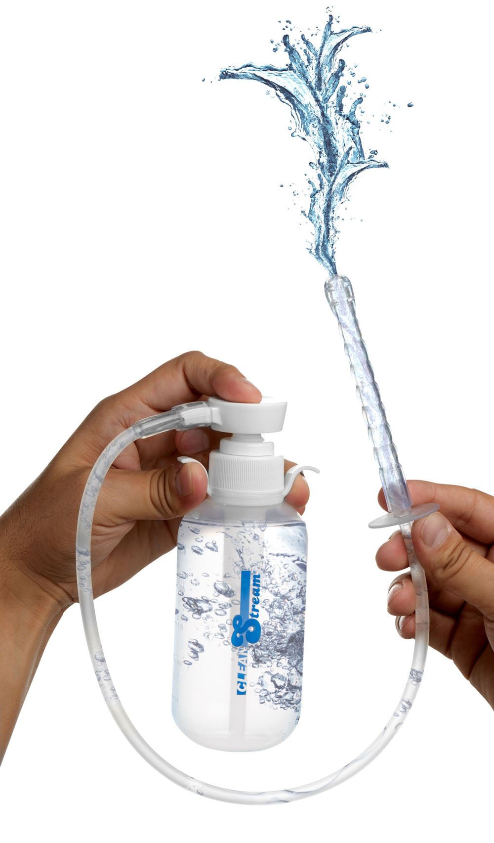 Pump Action Enema Bottle With Nozzle CS-AF535