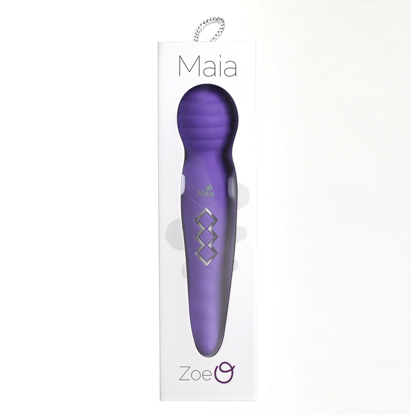 Zoe Twisty Dual Vibrating Pleasure Wand - Purple MTAV-302