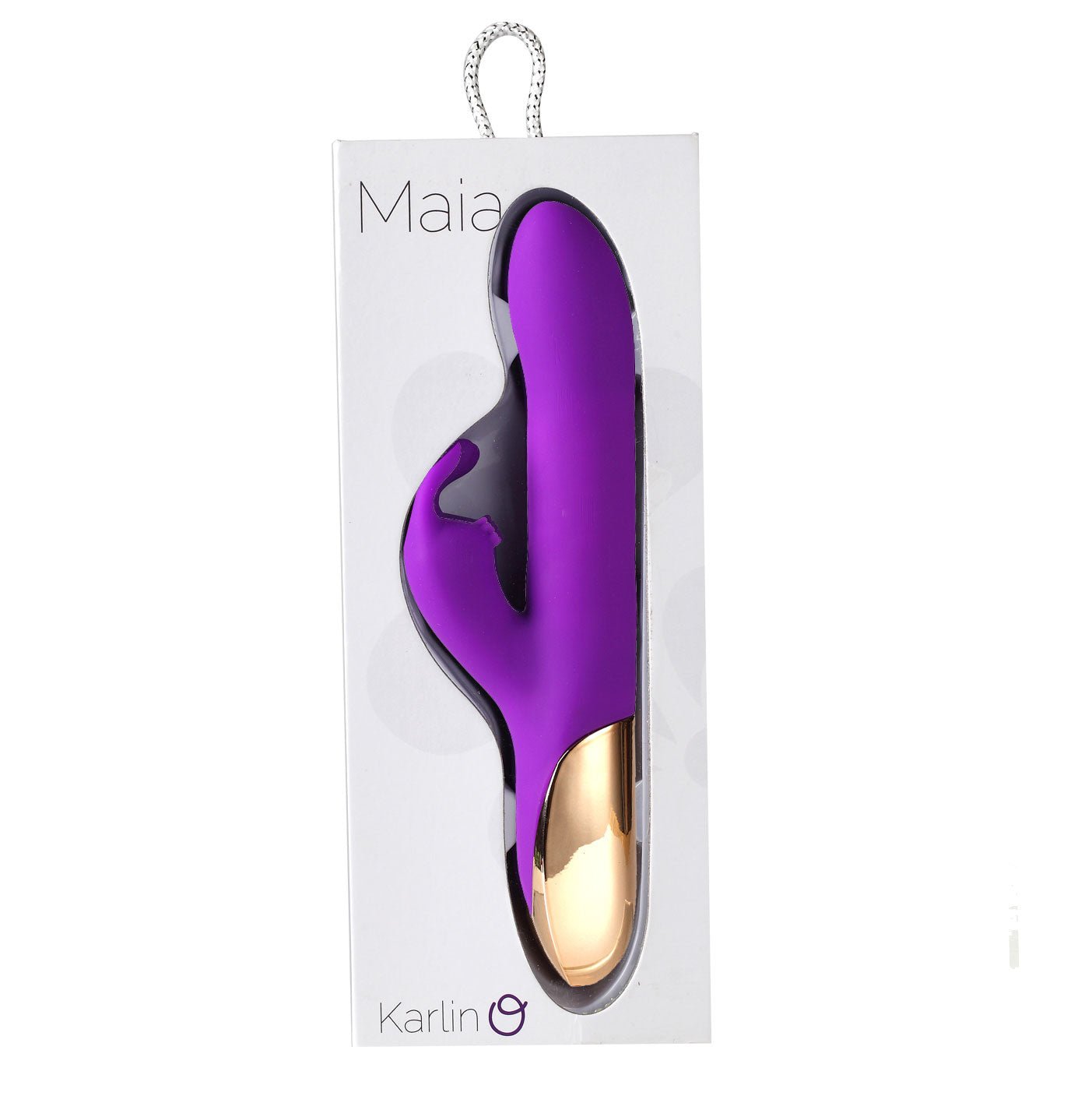 Karlin USB Rechargeable 10-Function Rabbit Vibrator - Purple MTJM-18103