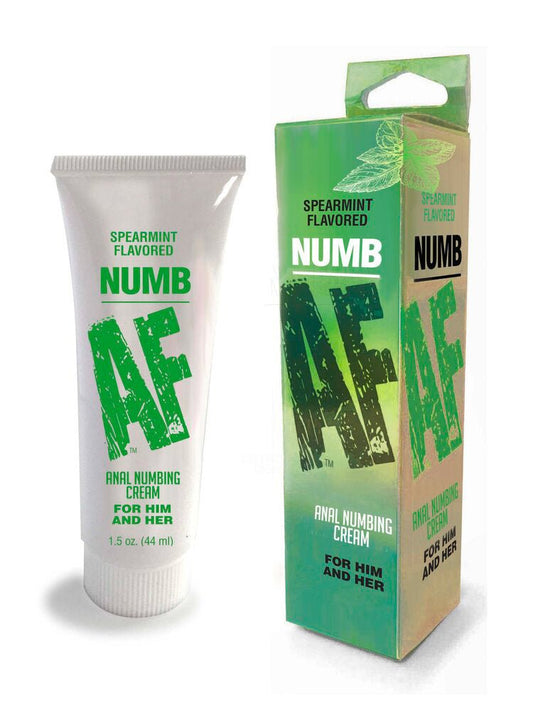 Numb Af- Spearmint Flavored Anal Numb Cream -  1.5 Oz (44 ml) LG-BT605