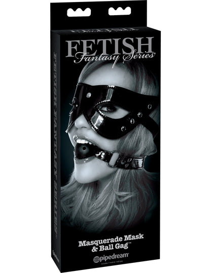 Fetish Fantasy Limited Edition Masquerade Mask and Ball Gag PD4447-23