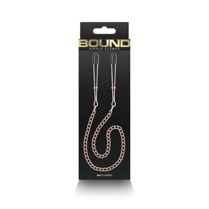 Bound - Nipple Clamps - Dc3 - Rose Gold NSN-1303-12