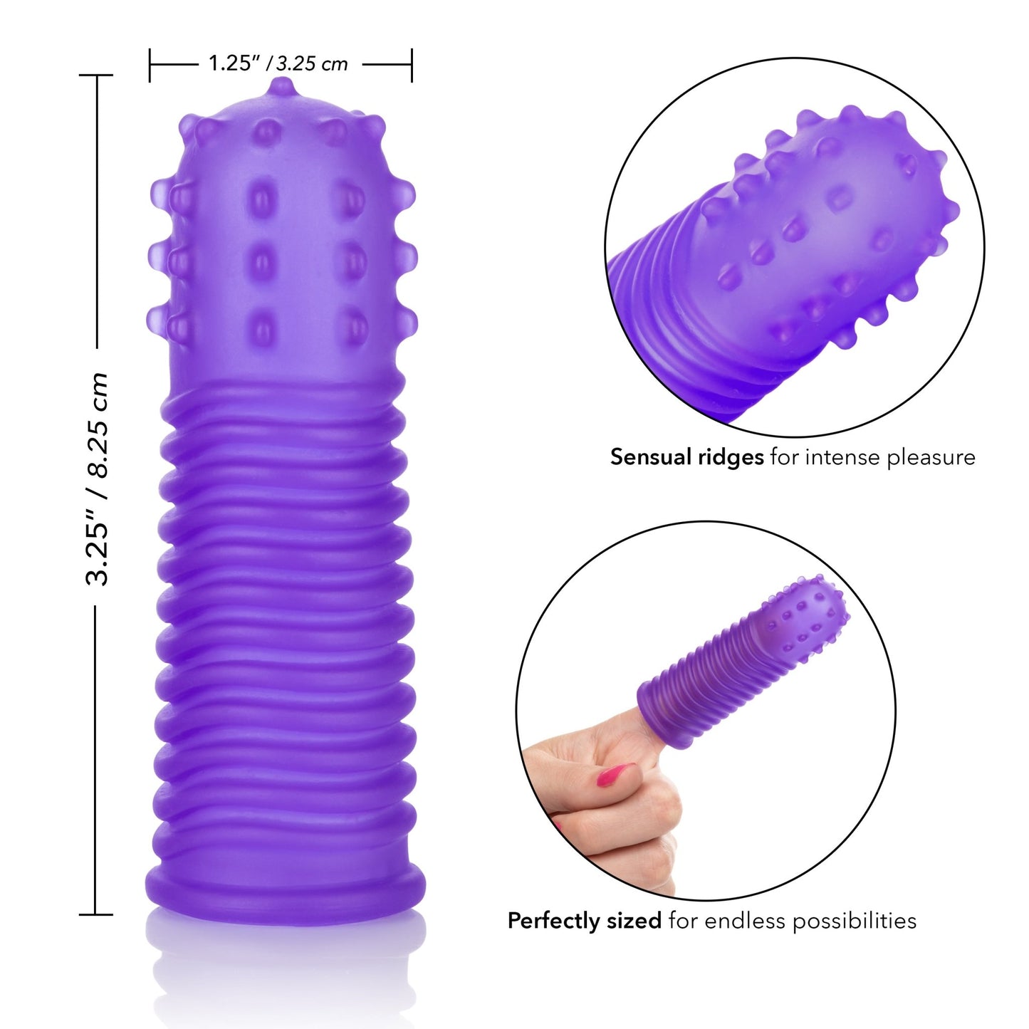 Intimate Play Finger Tingler - Purple SE1712102