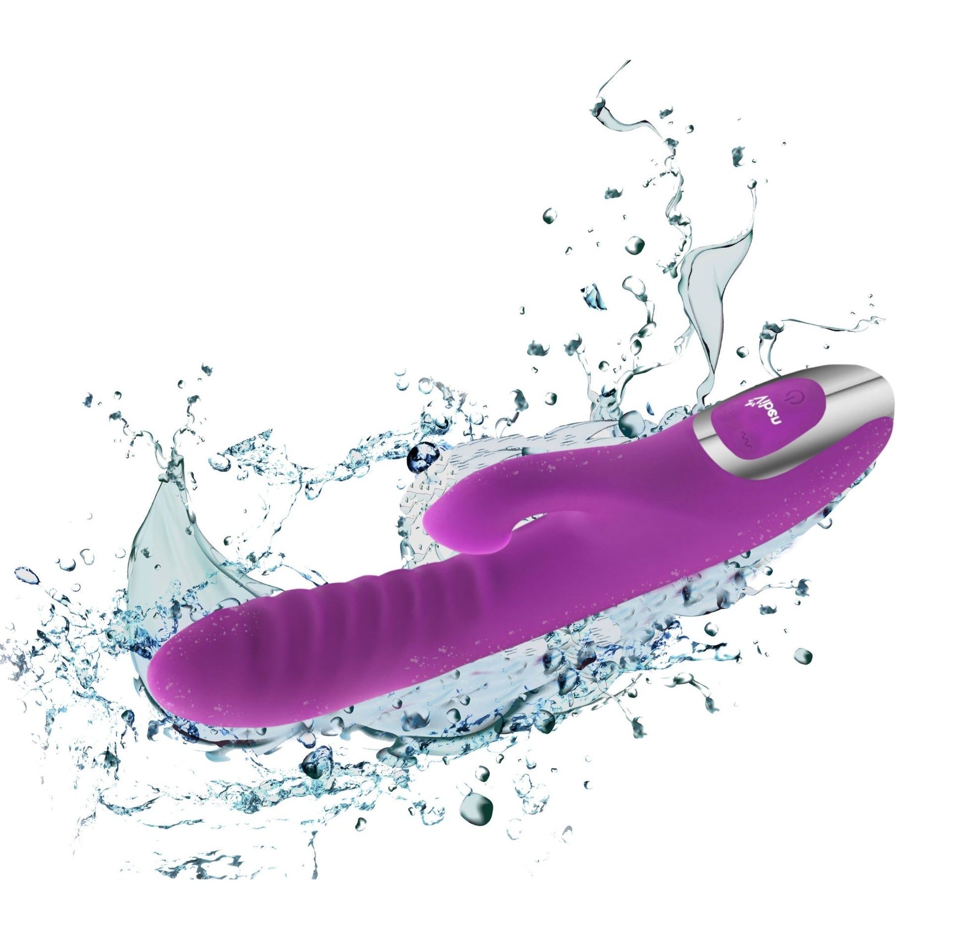 Frenzy - Rabbit Vibe With Clitoral Suction - Berry VB-66106