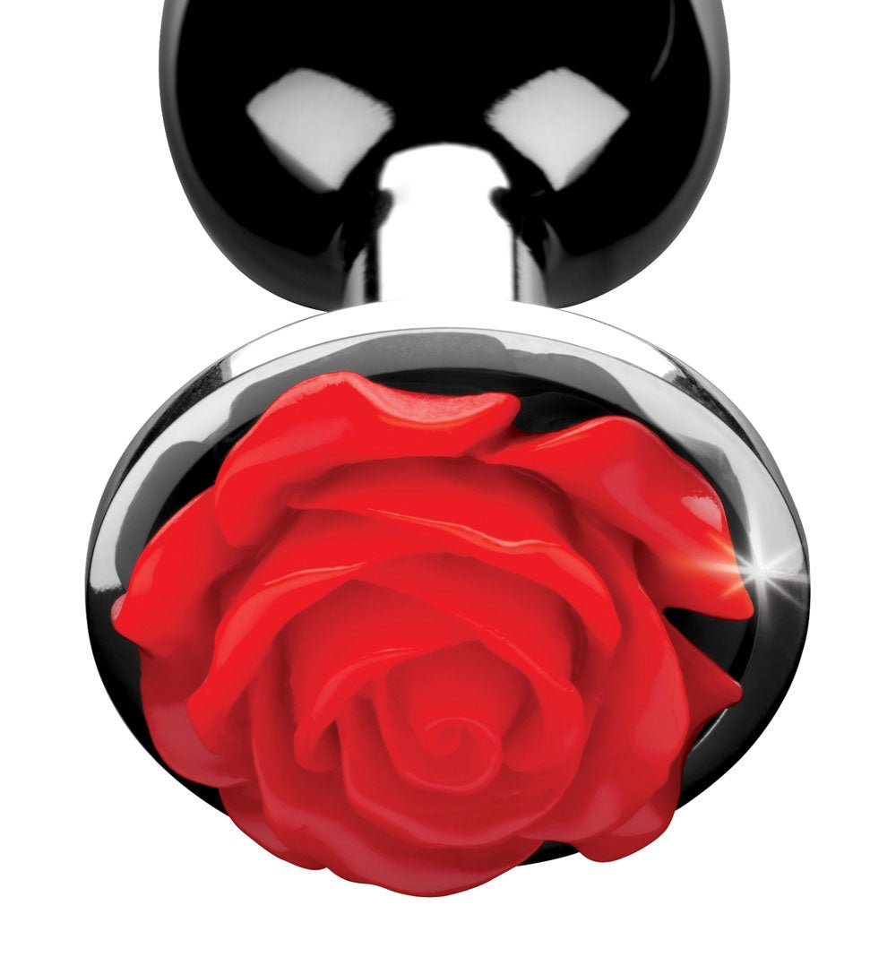 Red Rose Anal Plug - Small BTYS-AF634-SMALL