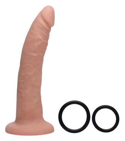 Charmed 7.5 Inch Silicone Dildo With Harness SU-AG425