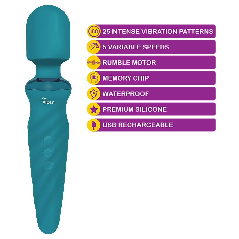 Fierce - Ocean - Intense Wand Massager VB-75002