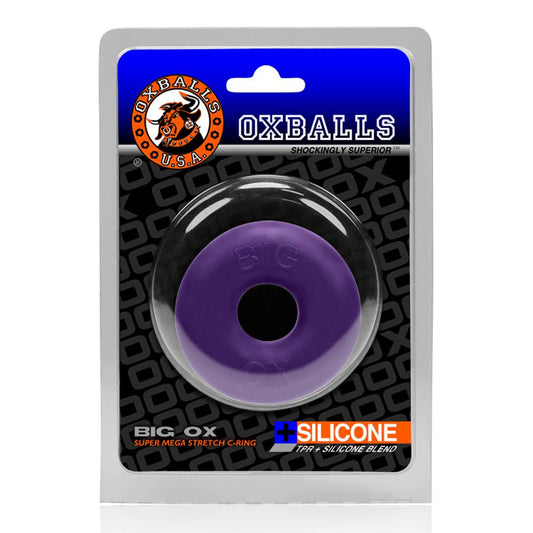 Oxballs Big Ox Cockring - Eggplant Ice OX-3022-EGPIC