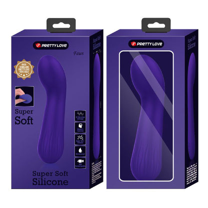 Faun Rechargeable Vibrator - Purple BI-014724-3